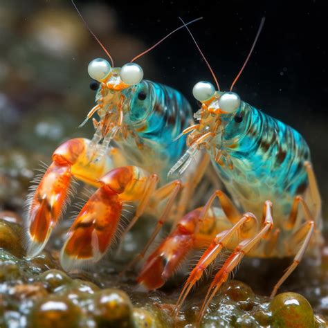 Exploring the Splendor of Colorful and Enigmatic Shrimp