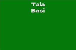 Exploring the Statistics of Tala Basi