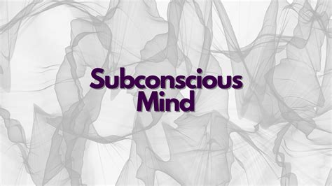 Exploring the Subconscious Mind: Unveiling the Secret Desires Within