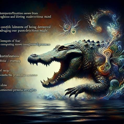 Exploring the Symbolism of a Majestic Alligator in Your Cryptic Vision