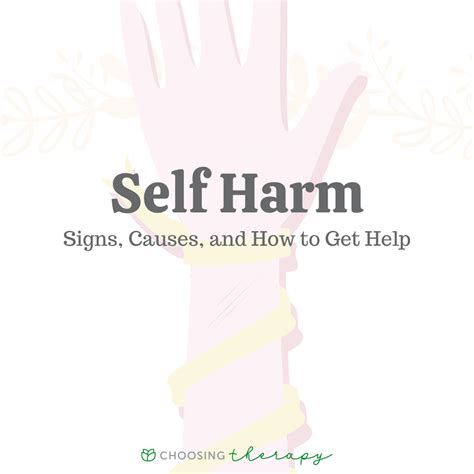 Exploring the Underlying Causes of Self-Harm 
