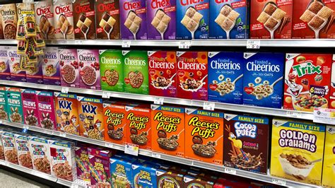 Exploring the Vast Selection of Cereals from Different Brands