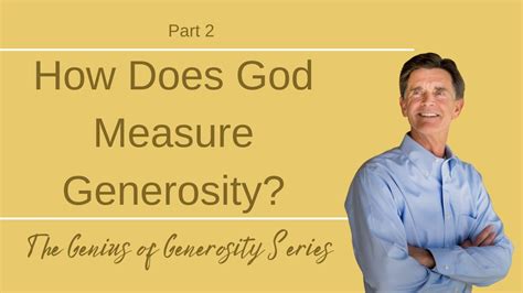 Exploring the Vertical Measurement of Generosity