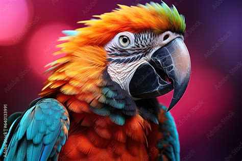 Exploring the Vibrant Plumage of the Enchanting Macaw Parrot