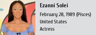 Ezanni Solei Height: How Tall is She?