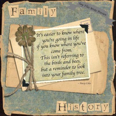 Family Heritage and Early Memories