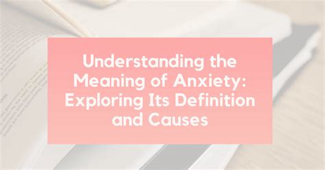 Fear and Anxiety: Exploring Psychological Significance