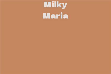 Figure of Milky Maria