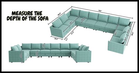 Figure of Sofa Solange: Body Measurements