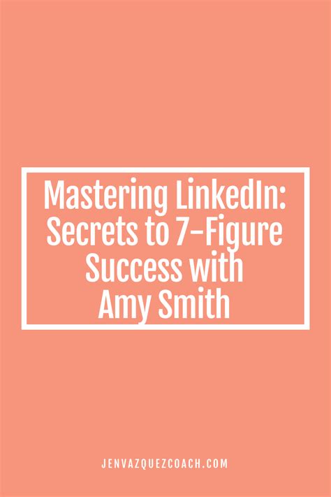 Figuring Out Amy's Success Secrets