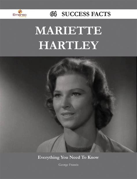 Figuring Out Mariette Hartley's Success