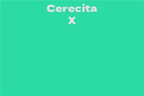 Financial Details of Cerecita X