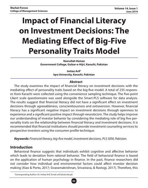 Financial Status and Investments of the Esteemed Personality