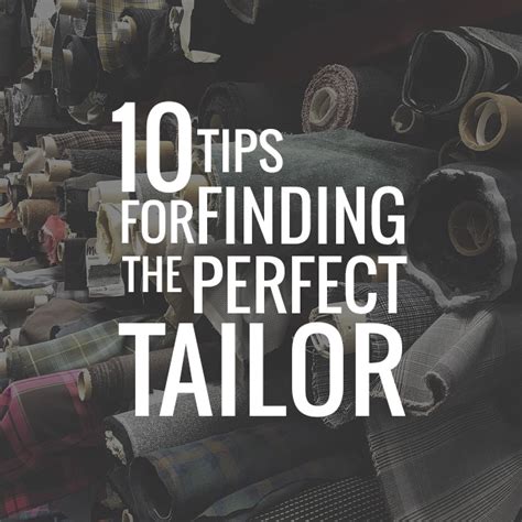 Finding the Right Tailor: The Key to a Flawless Fit