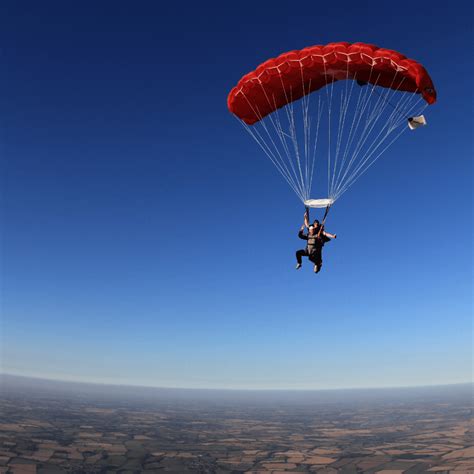 Floating on Air: The Serene Sensation of Parachuting