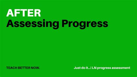 Follow-up and Assessing Your Progress