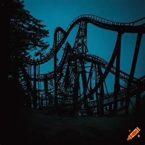 Forbidden Thrills: The Haunting Beauty of Desolate Roller Coasters