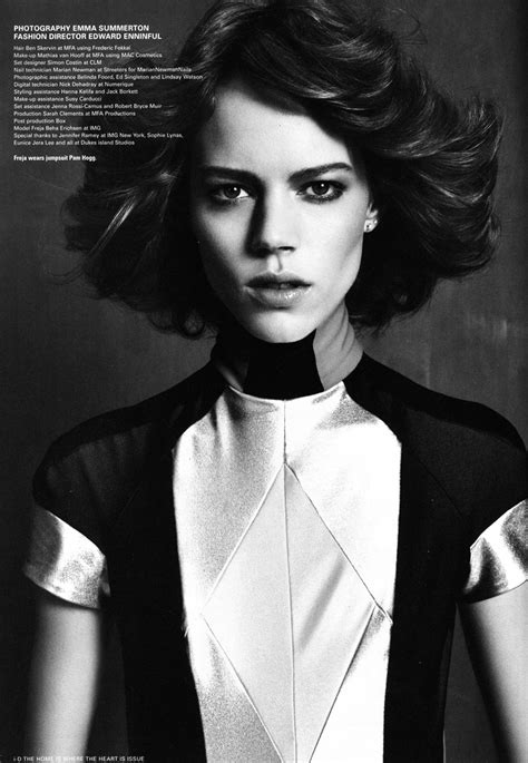 Freja Beha Erichsen: A Multifaceted Model and Creative Inspiration