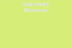 Gabriella Romano Net Worth and Assets