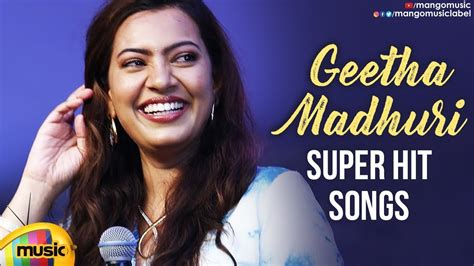 Geetha Madhuri's Influence on Indian Music Scene