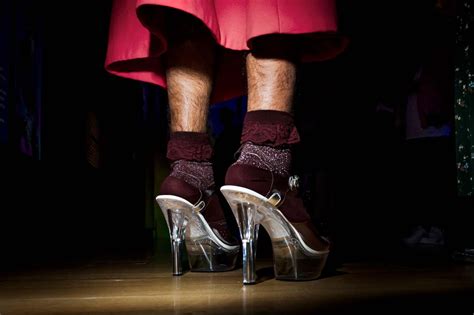 Gender Breaking Fashion Boundaries - Men Embracing Heels with Elegance