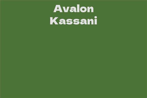 Generosity and Humanitarian Efforts of Avalon Kassani