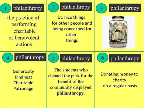 Generosity and Philanthropy of the Benevolent Benefactor