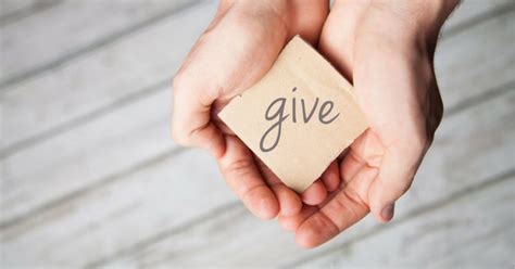 Generous Acts and Contributions