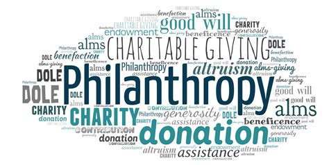 Generous Contributions and Acts of Philanthropy