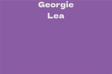 Georgie Lea's Influential Role in the Beauty Industry