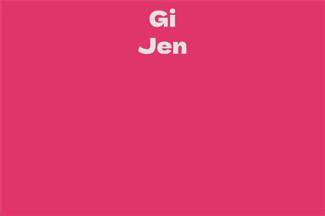 Gi Jen's Social Media Presence