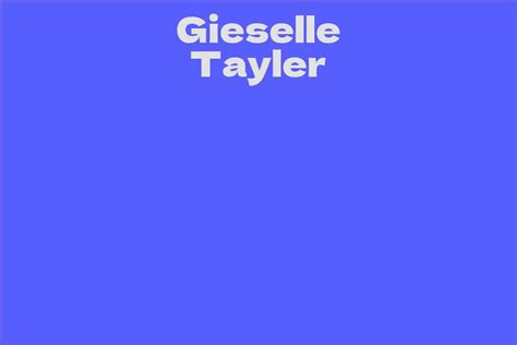 Gieselle Tayler's Beauty Secrets and Routine