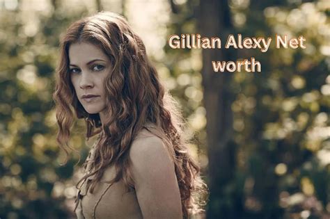 Gillian Alexy's Wealth Exposed