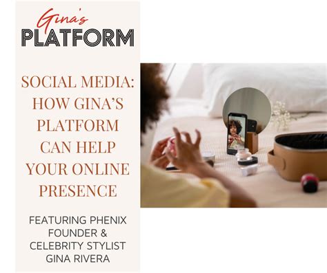 Gina Blonde: Social Media Presence