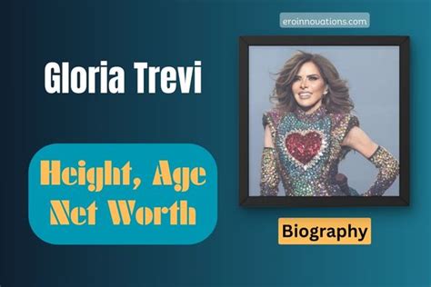 Gloria Trevi's Height and Figure