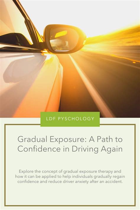 Gradual Exposure: A Path to Regaining Mastery Behind the Wheel