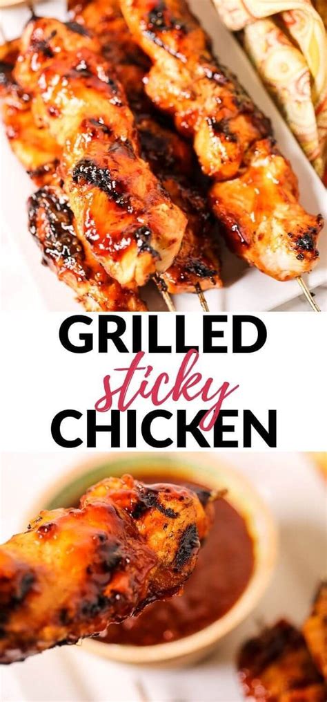 Grilled Barbecue Chicken Skewers: A Flavor Explosion on a Stick