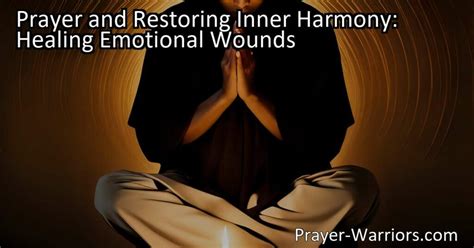 Healing Emotional Wounds: Embracing the Path to a Harmonious Union