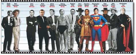 Height and Physical Measurements of the Iconic Star