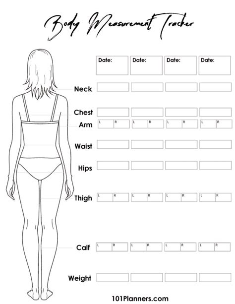 Height and figure measurements