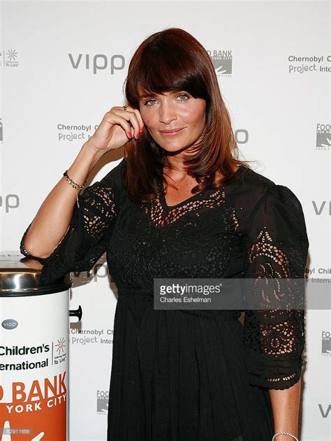 Helena Christensen's Charitable Endeavors