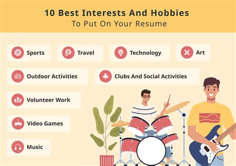 Hobbies and Interests Beyond Job