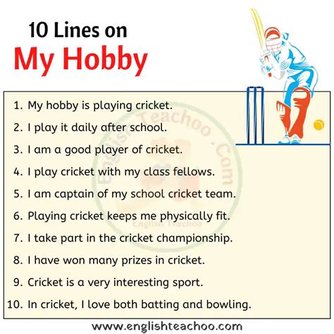 Hobbies and Interests Outside Cricket