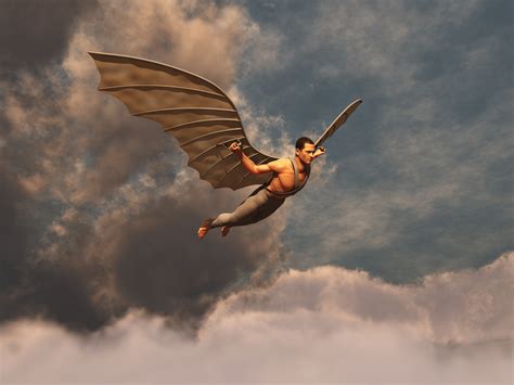 Human Flight in Ancient Mythology