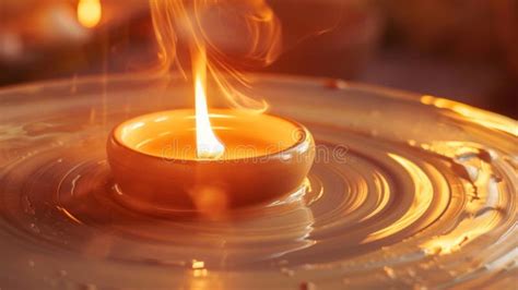 Ignite Your Imagination with the Mesmerizing Dance of a Candle's Flickering Flame