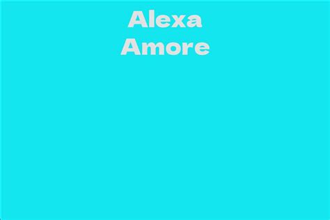 Income and Profits of Alexa Amore