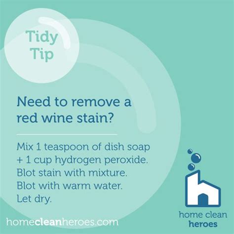 Insights for Deciphering Visions of Tidying Up Red Stains