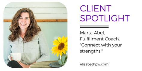 Insights into Marta's wellness journey