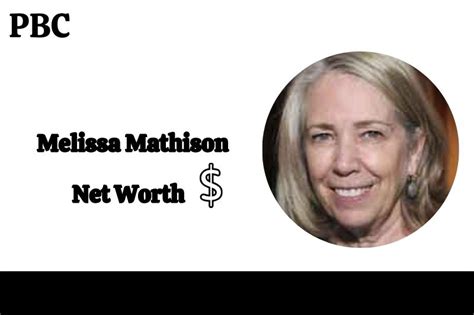 Insights on Melissa Black's Financial Status