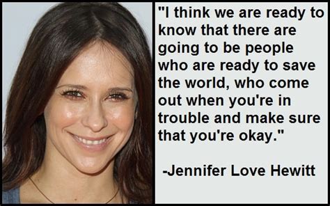 Inspirational Quotes from Jennifer Love Hewitt